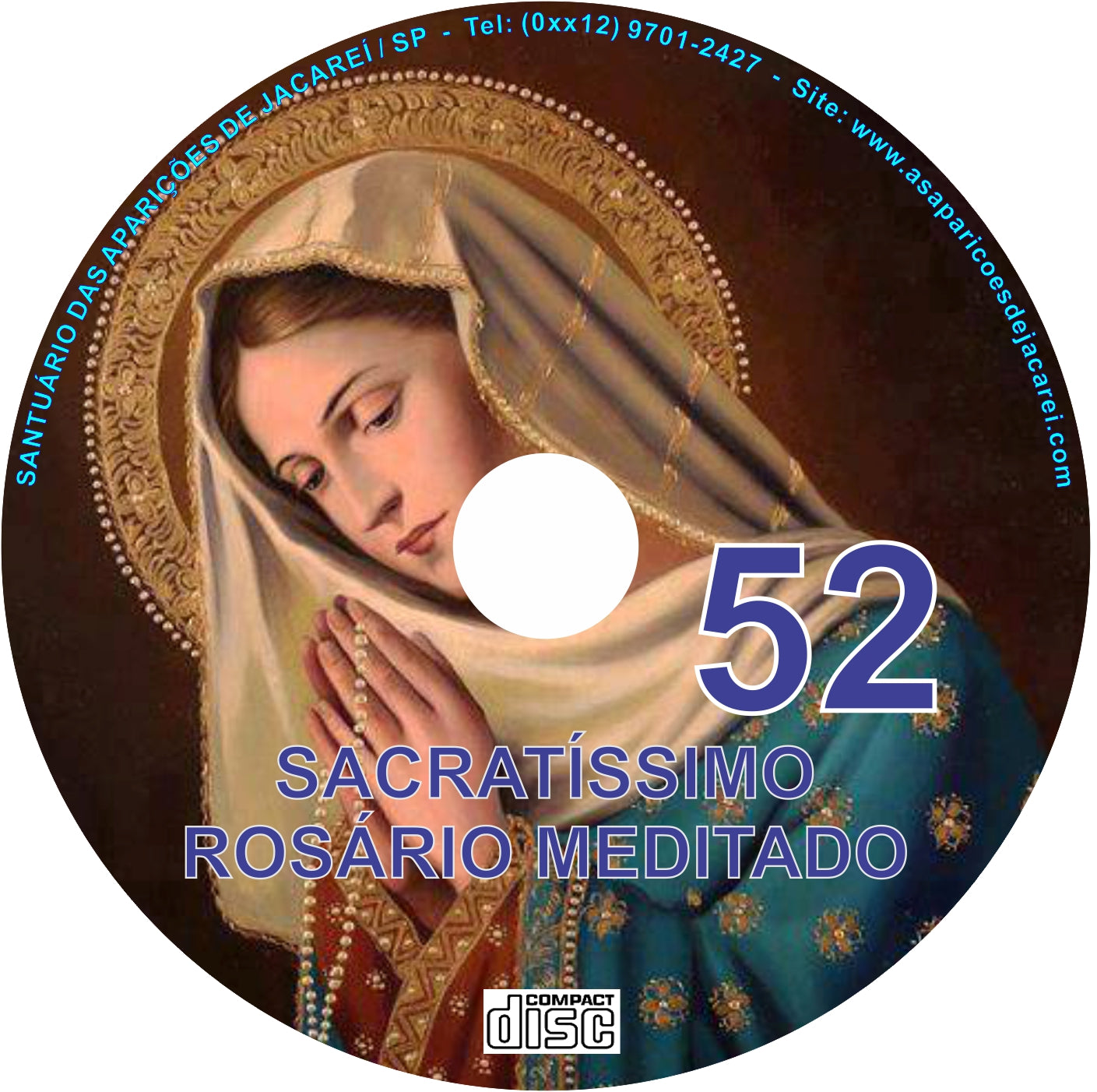 CD Rosário Meditado 052 CD Rosário Meditado 052
